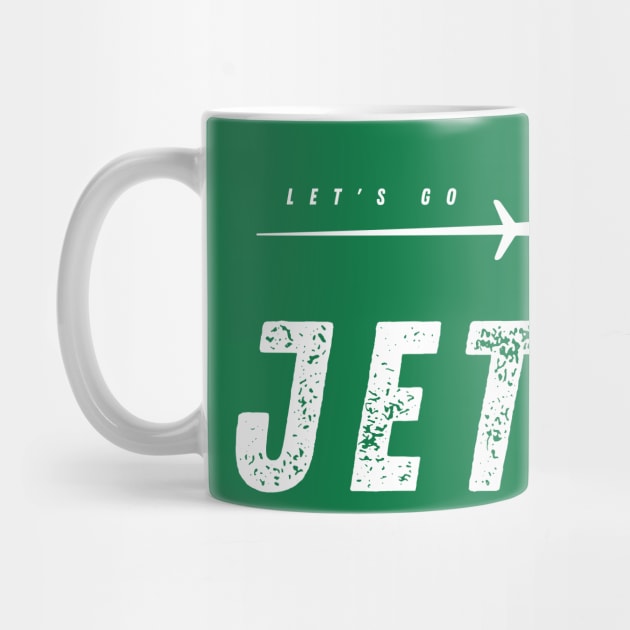 Let's Go Jets NY Jets Football by Sleepless in NY